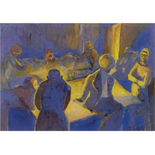 Gerard Sekoto - The Meeting