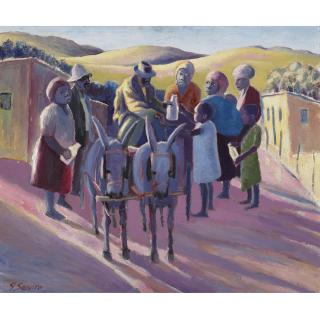 Gerard Sekoto - The Milkman