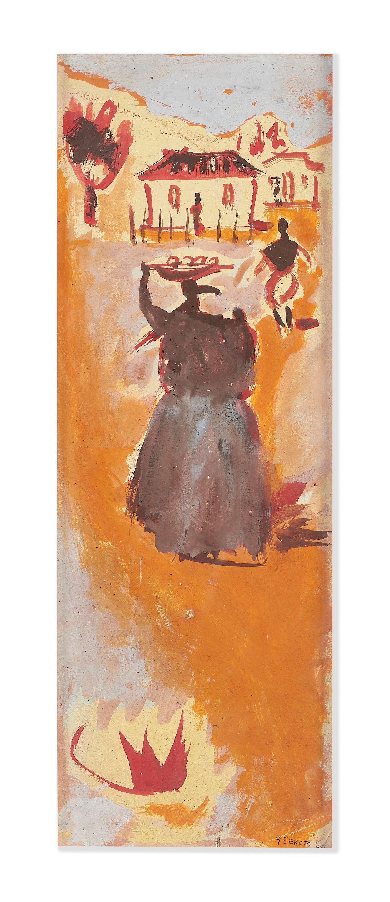 Gerard Sekoto - Untitled (Framed)