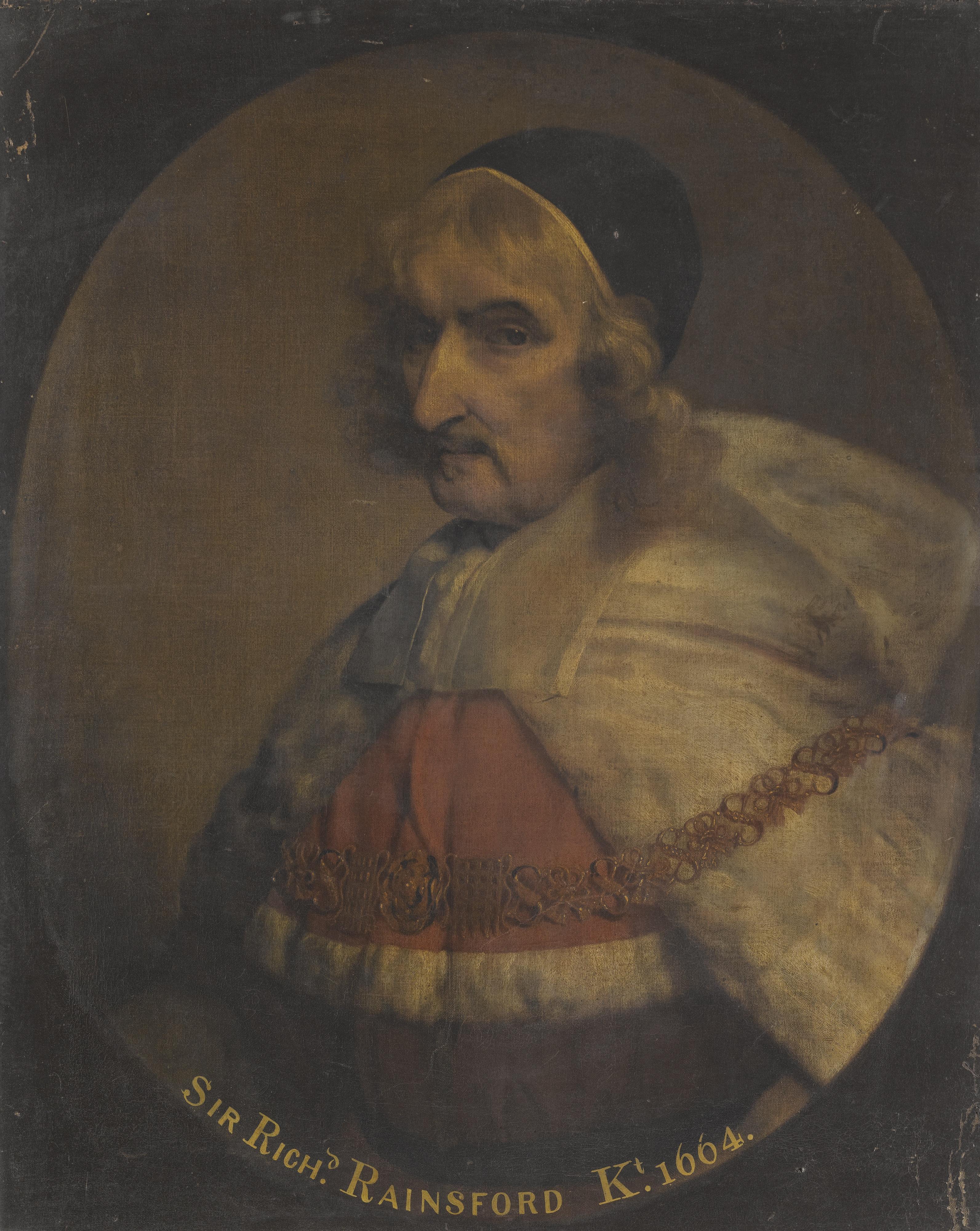 Gerard Soest - Portrait Of Chief Justice Sir Richard Rainsford (1605–1680)