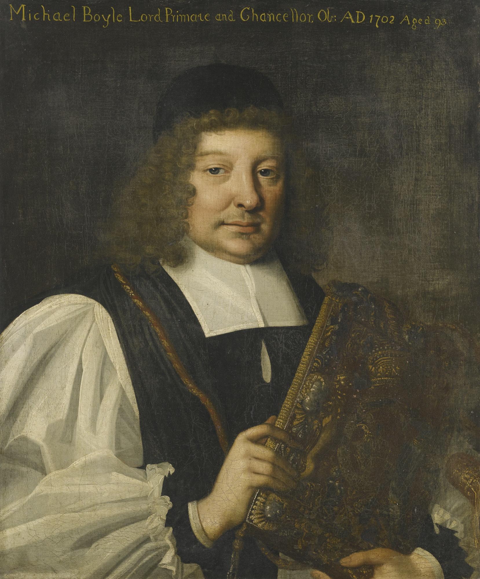 Gerard Soest - Portrait Of Michael Boyle, Lord Primate And Chancellor Of Ireland (C.1609-1702)