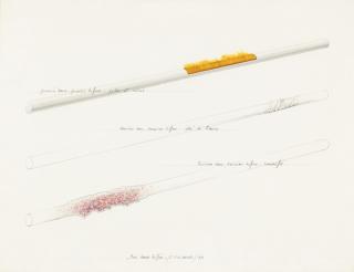 Gérard Titus-Carmel - Trois barres biffées