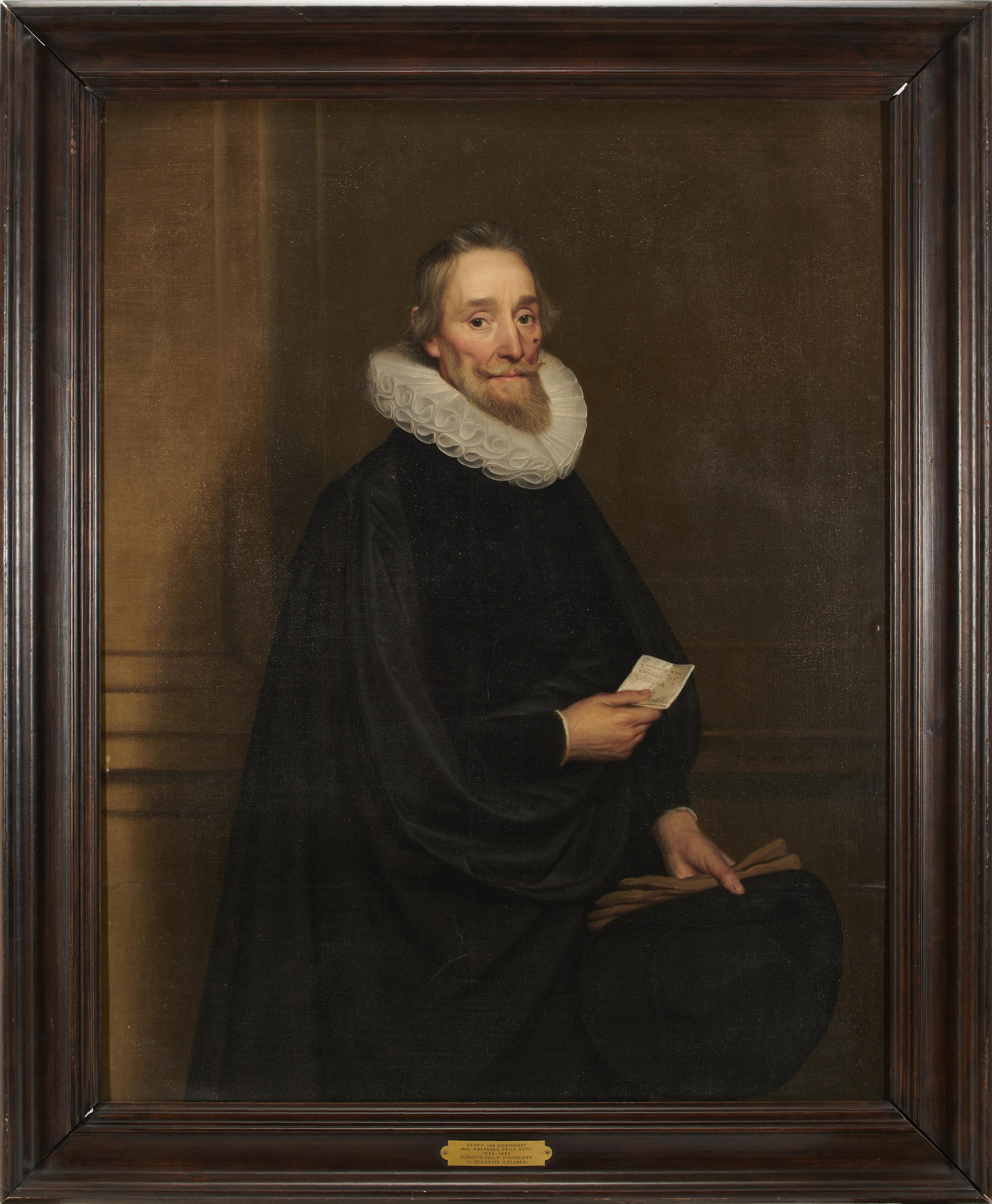 Gerard van Honthorst - Portrait of a Statholder