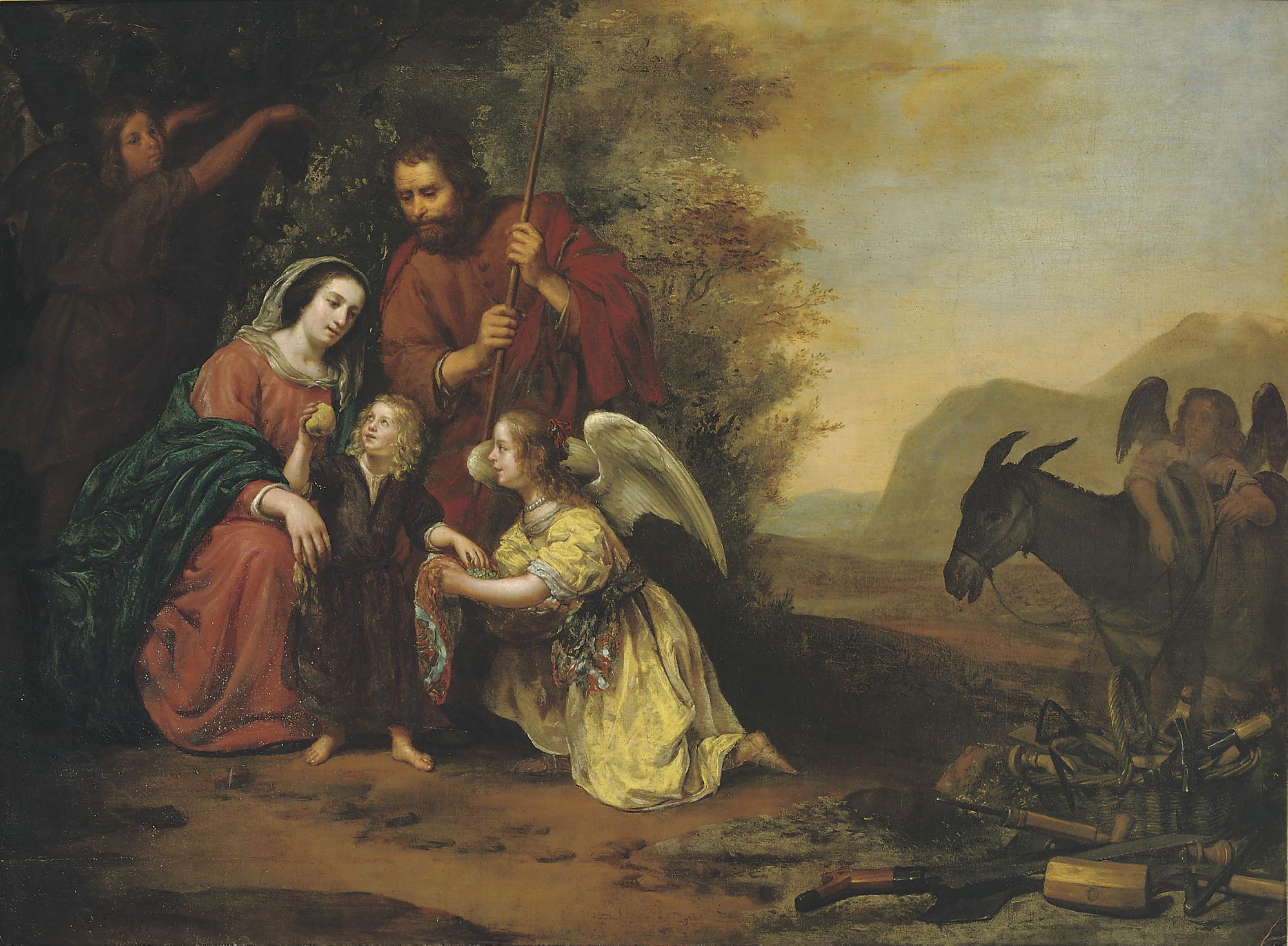 Gerard Van Kuijl - The Rest on the Flight into Egypt