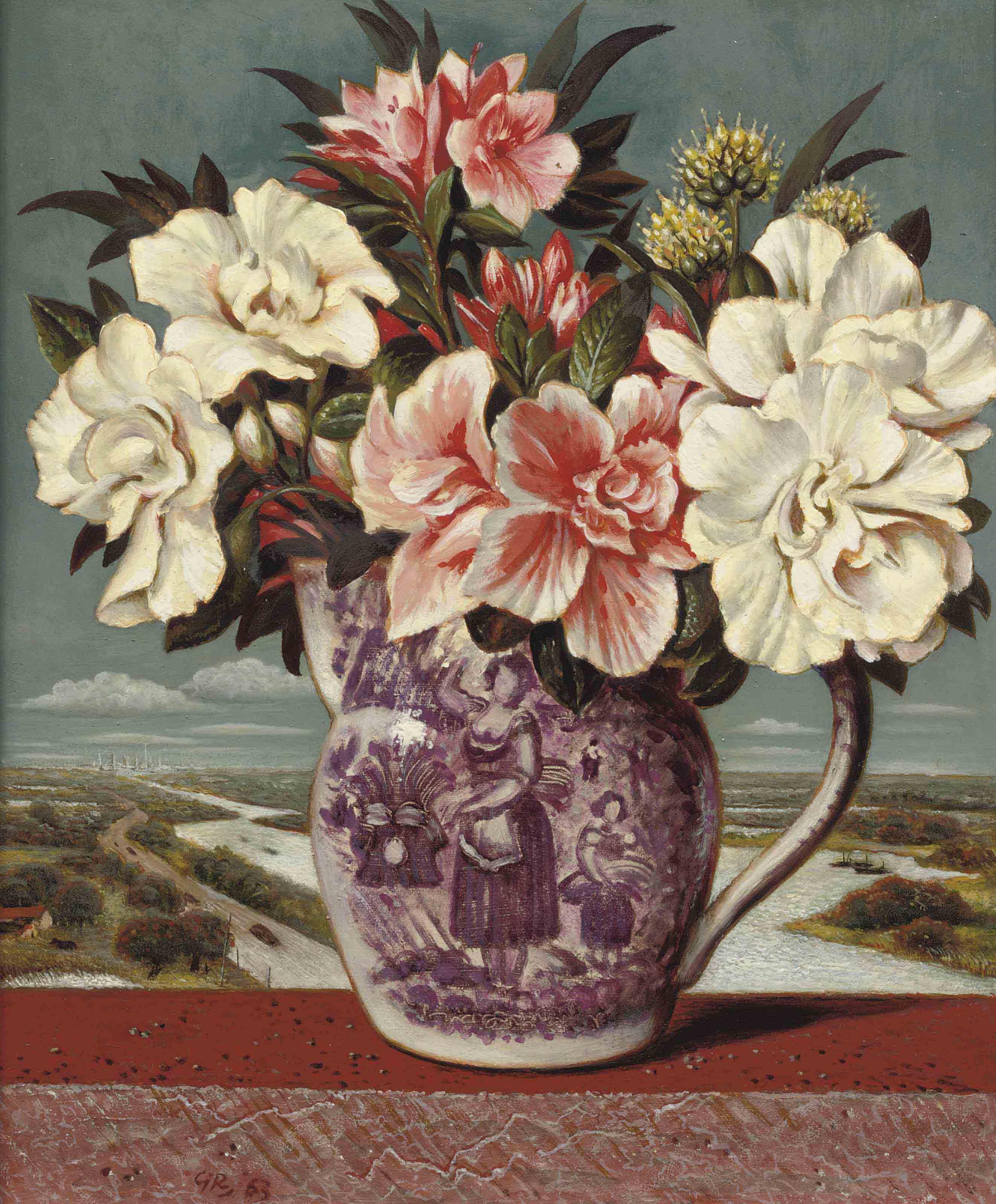 Gerard Victor Alphons Roling - Flowers in a vase