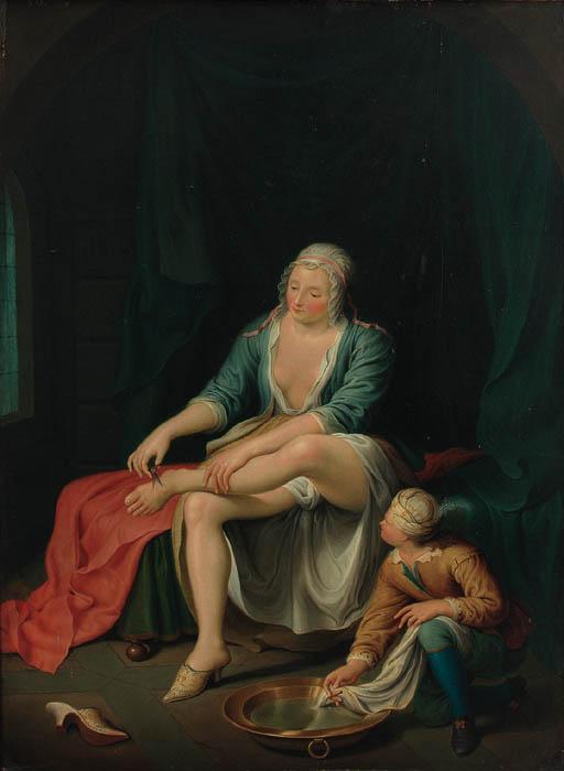 Gerard Wigmana - The morning toilet