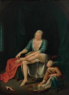 Gerard Wigmana - The morning toilet