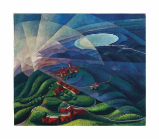 Gerardo Dottori - Aurora Volando N. 2