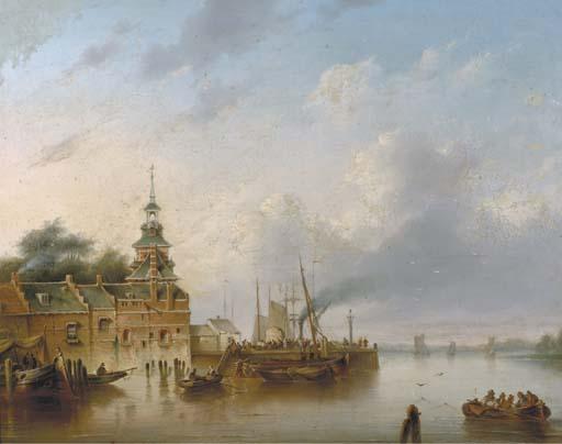 Gerardus Hendriks - Activities at the Oude Hoofdpoort, Rotterdam
