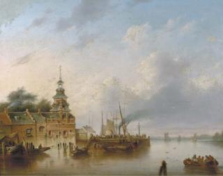 Gerardus Hendriks - Activities at the Oude Hoofdpoort, Rotterdam
