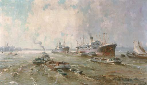 Gerardus Johannes Delfgaauw - Rotterdam harbour