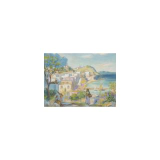 Gerasimos Steris - Landscape With Figures