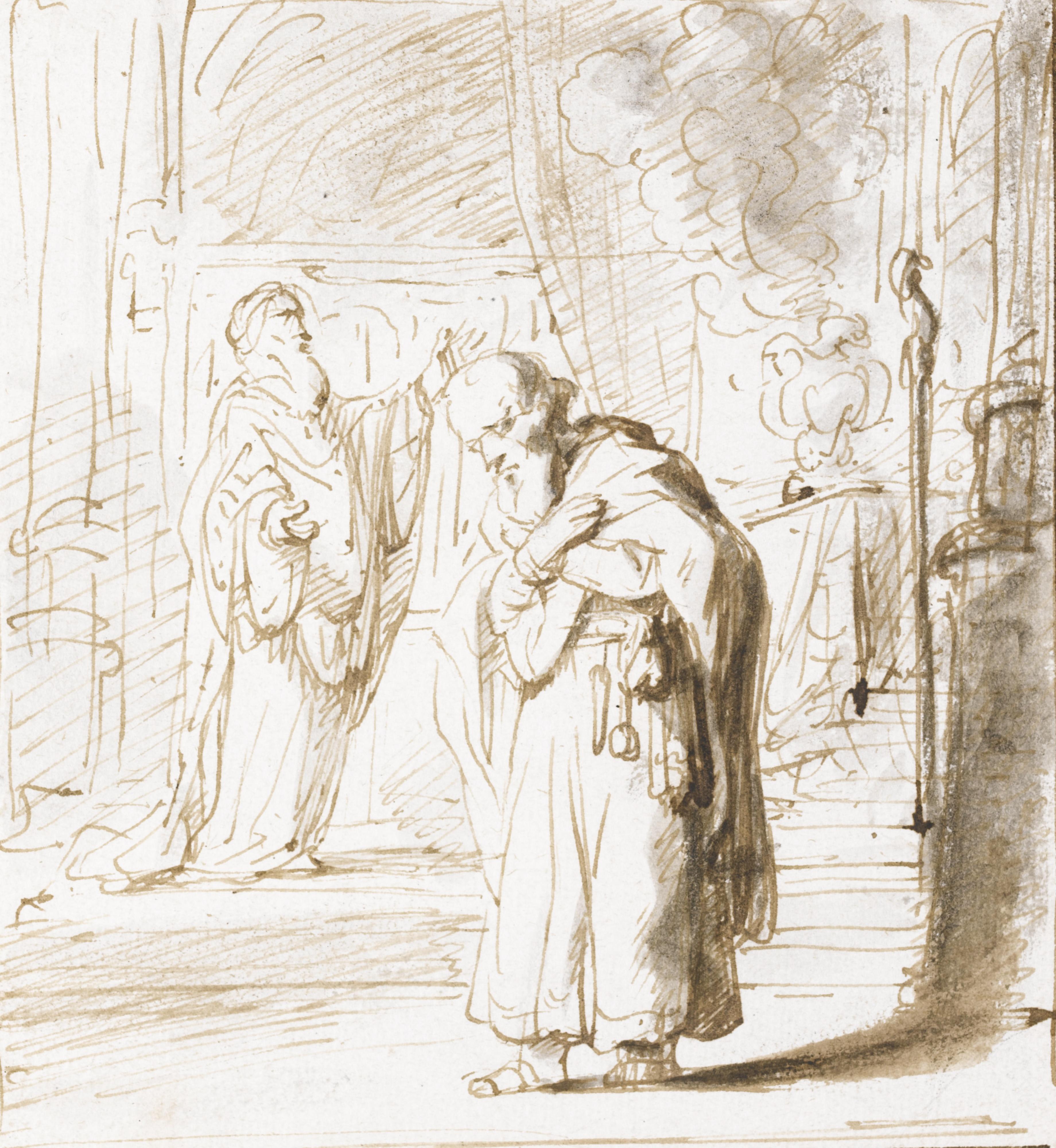 Gerbrand Van Den Eeckhout - A Scene Of Sacrifice