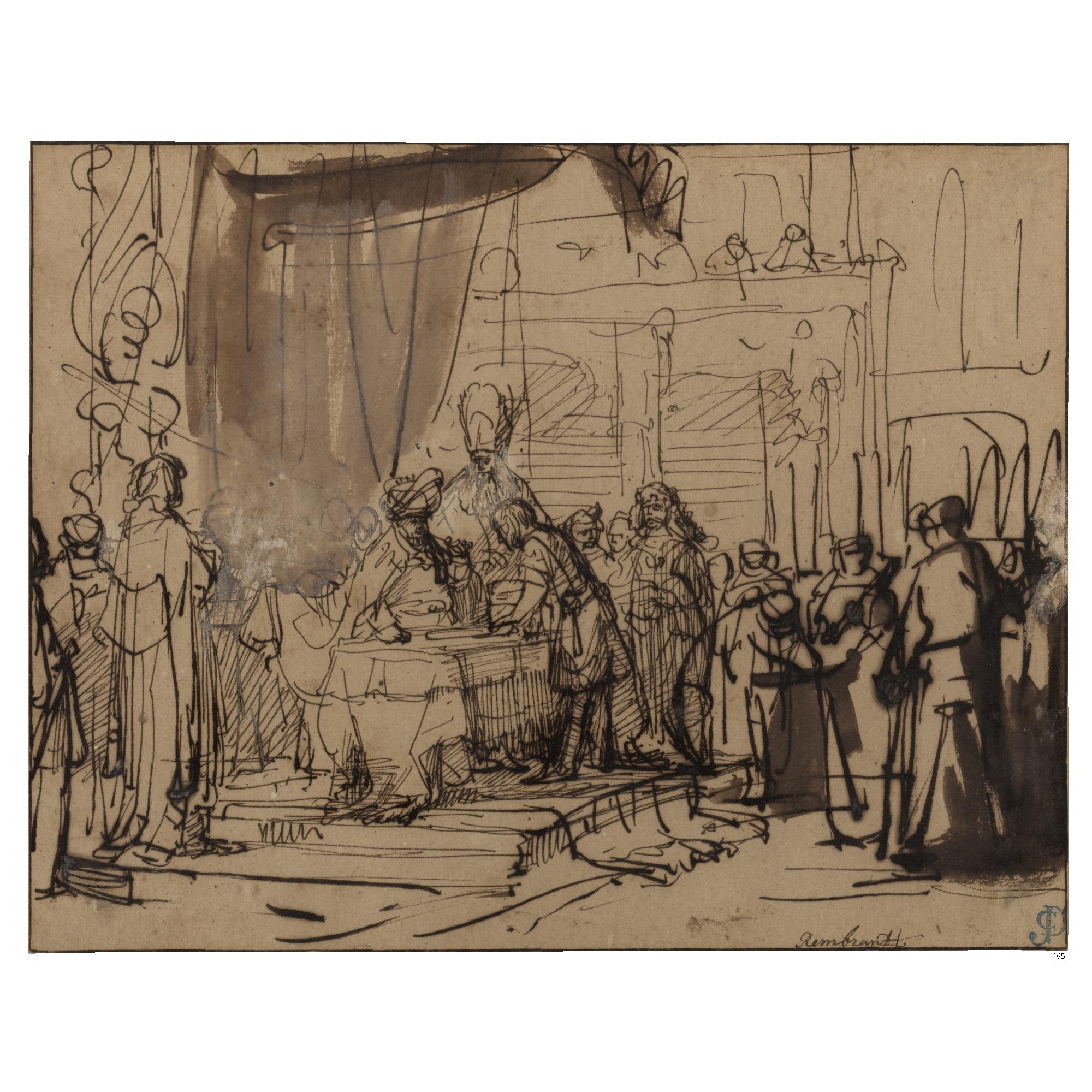 Gerbrand van den Eeckhout - Daniel Interpreting The Dreams Of Nebuchadnezzar