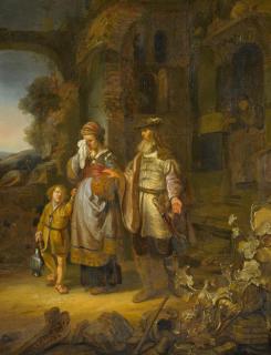 Gerbrand van den Eeckhout - Die Verstoßung der Hagar.