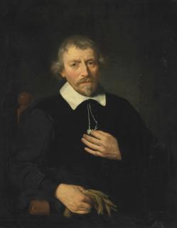Gerbrand Van Den Eeckhout - Portrait of the artist\'s father, Jan Pietersz van den Eeckhout (1584 - 1652), half-length