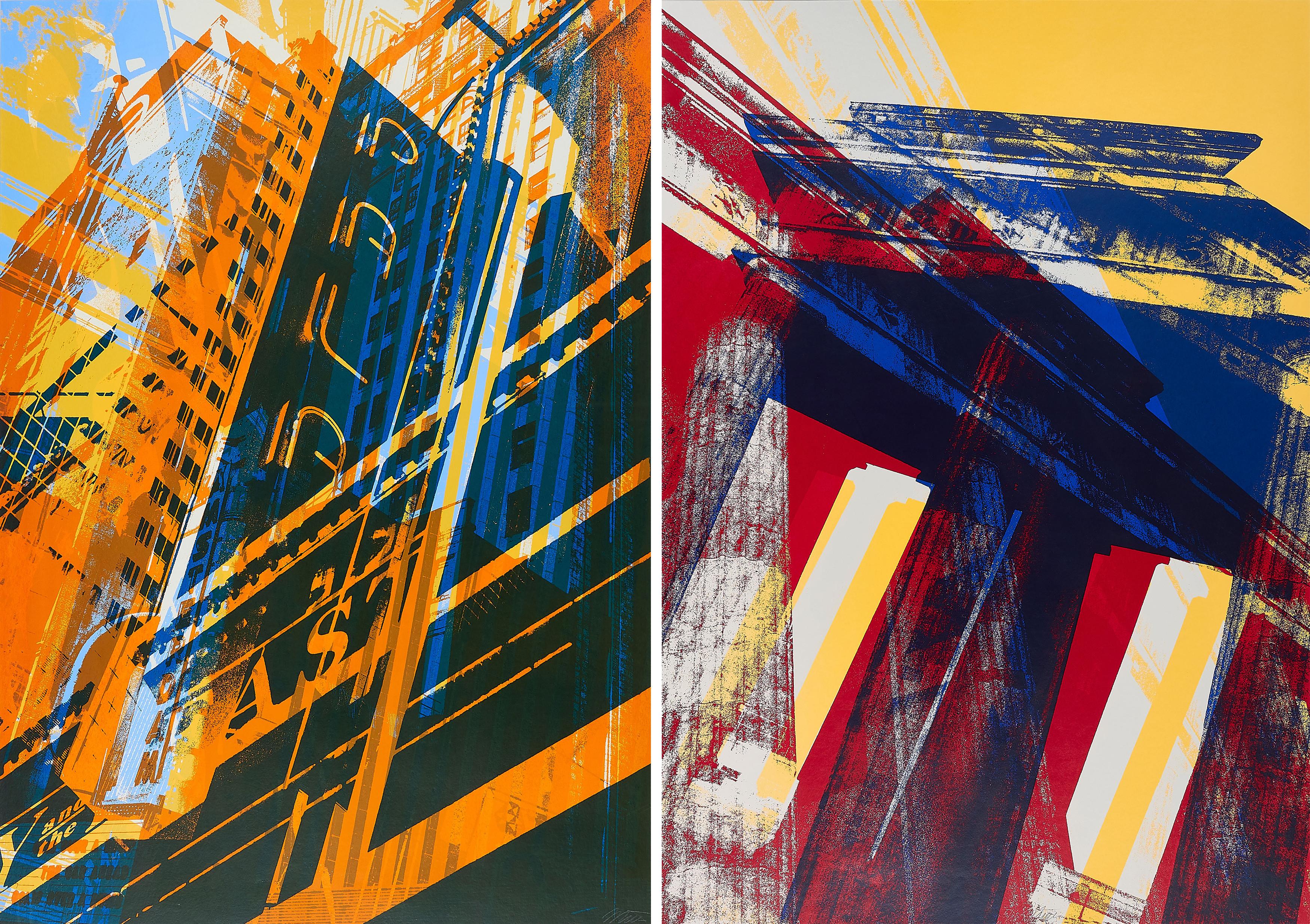 Gerd Winner - Konvolut von 2 Druckgrafiken.