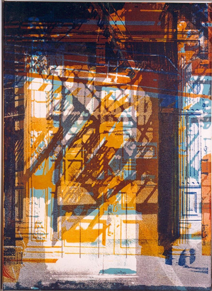 Gerd Winner - Ohne Titel (blau dominierend)