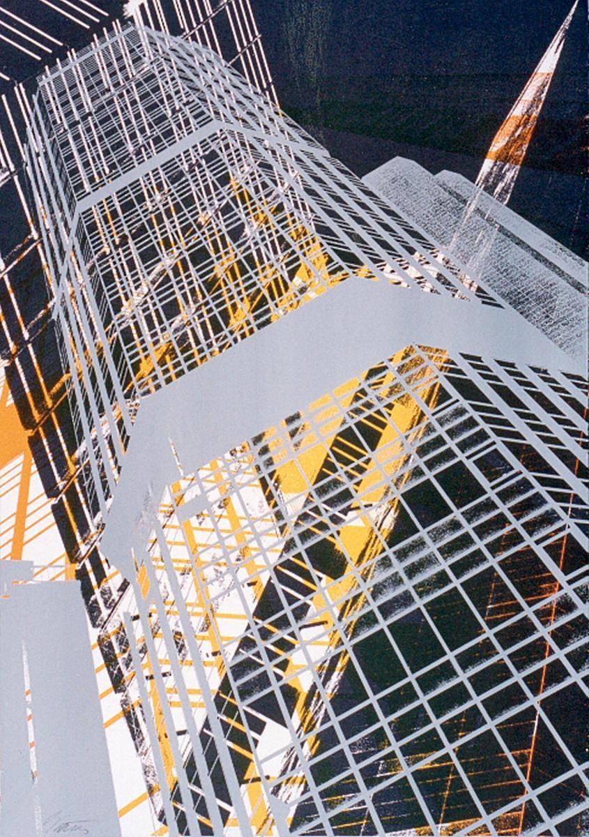 Gerd Winner - Ohne Titel (Hochhaus)