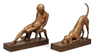 Gerda Sprinchorn - Boy and dog