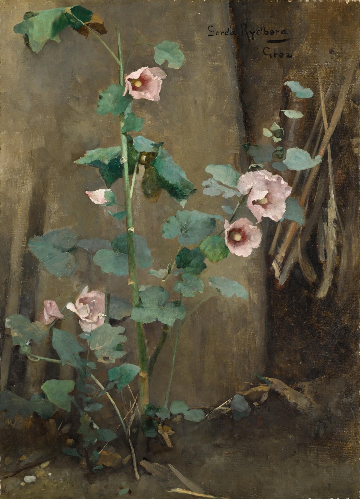 Gerda Tirén - Mallows by a Wall