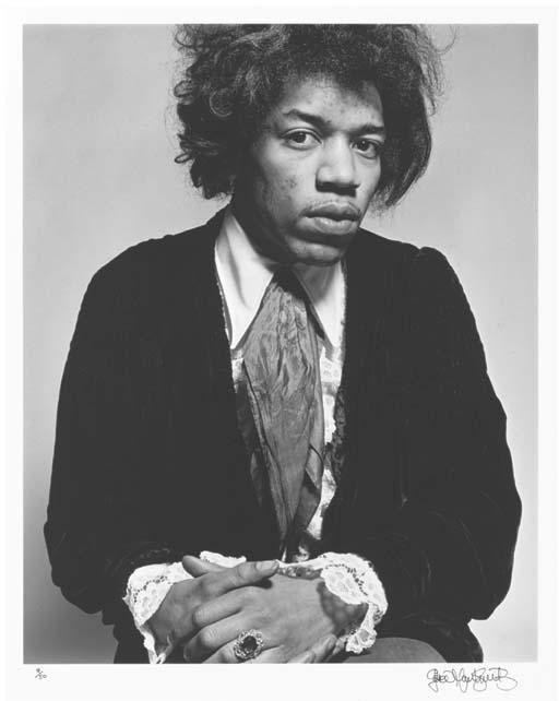 Gered Mankowitz - Jimi Hendrix, Hands and Cravat, c.1967