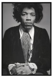Gered Mankowitz - Jimmy Hendrix, Masons Yard, 1967