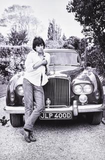 Gered Mankowitz - Keith Richards And His Bentley, 1966