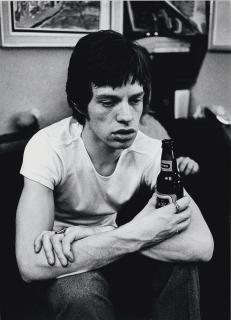 Gered Mankowitz - Mick Jagger, \'Black Label\', Backstage London Palladium, January 1967