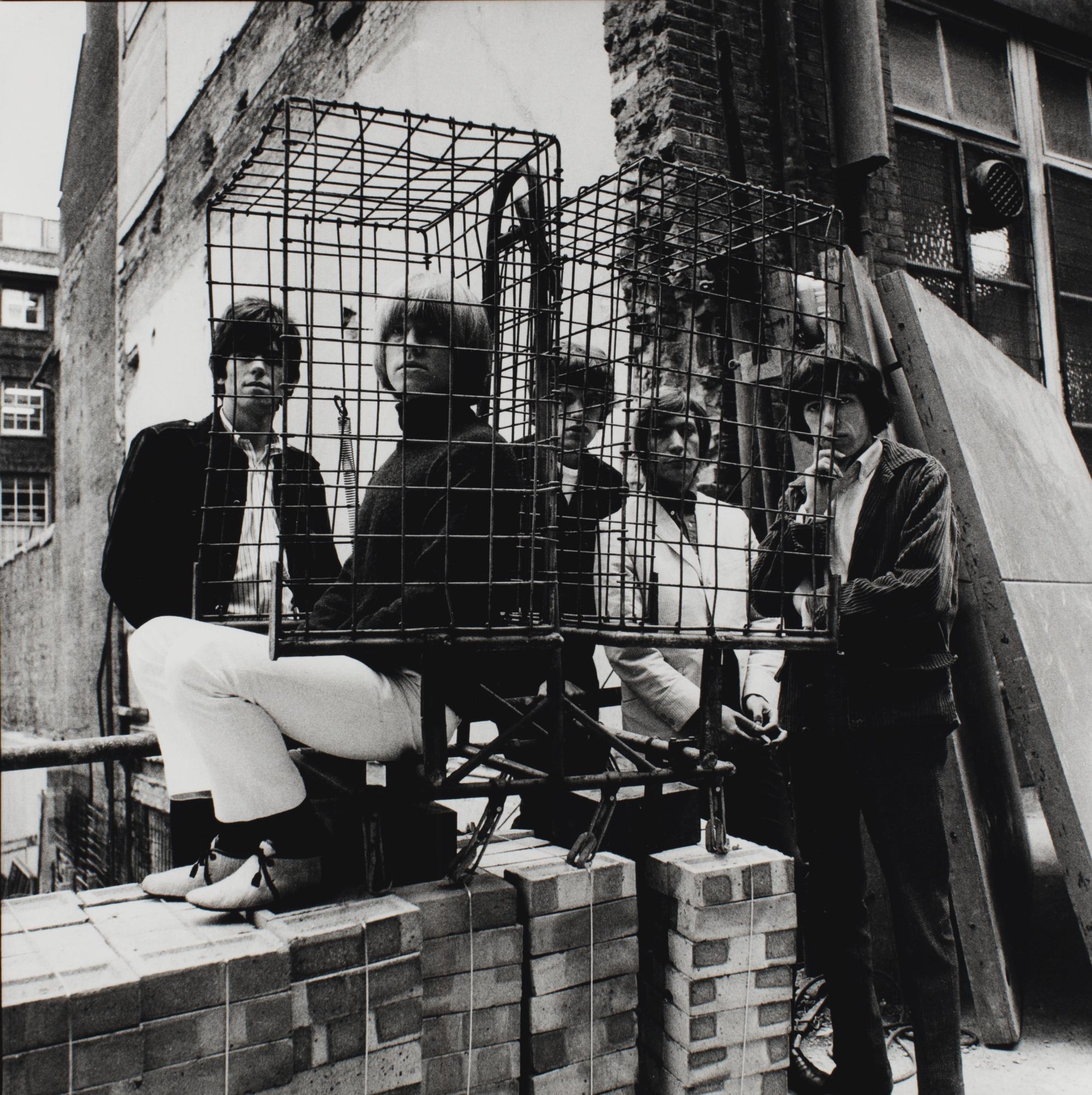 Gered Mankowitz - The Rolling Stones, \'Caged Ii\', Ormond Yard, London, 1965