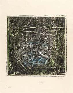 Gerhard Altenbourg - „Im Schilf“.