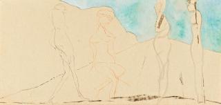 Gerhard Altenbourg - Ohne Titel (Auch ein Urteil des Pan)