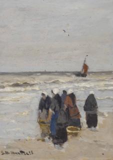 Gerhard Arij Ludvig Morgenstjerne Munthe - Awaiting the catch