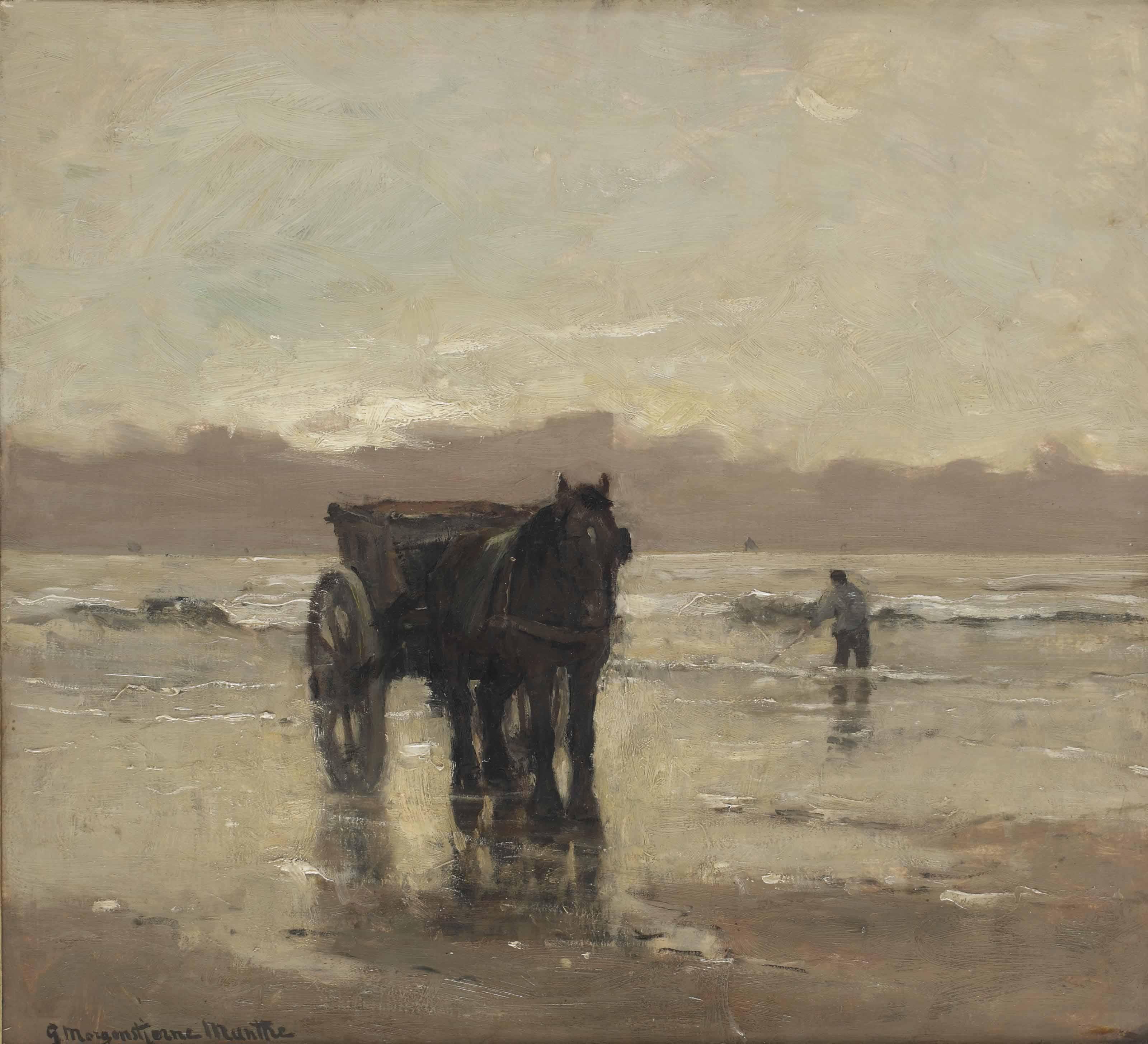 Gerhard Arij Ludvig Morgenstjerne Munthe - Seaweed gathering