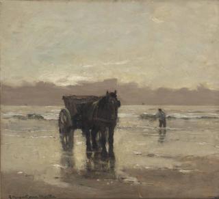 Gerhard Arij Ludvig Morgenstjerne Munthe - Seaweed gathering