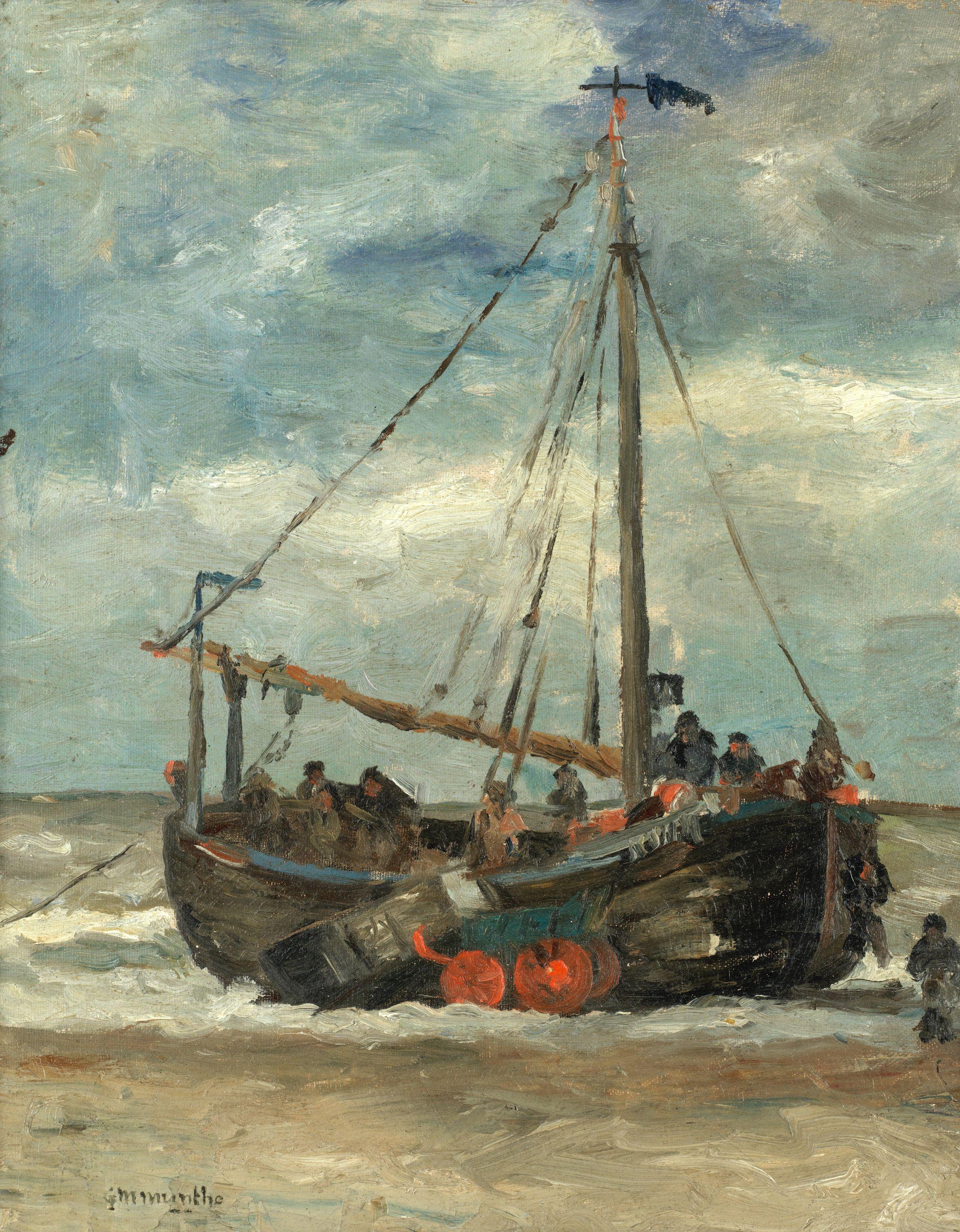 Gerhard Arij Ludwig Morgenstjerne Munthe - Coming Ashore