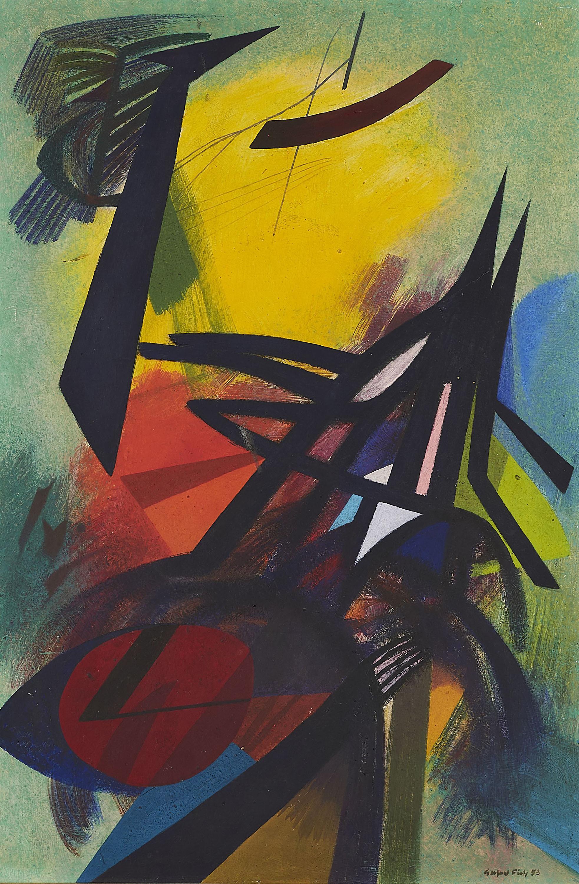 Gerhard Fietz - Abstrakte Komposition.