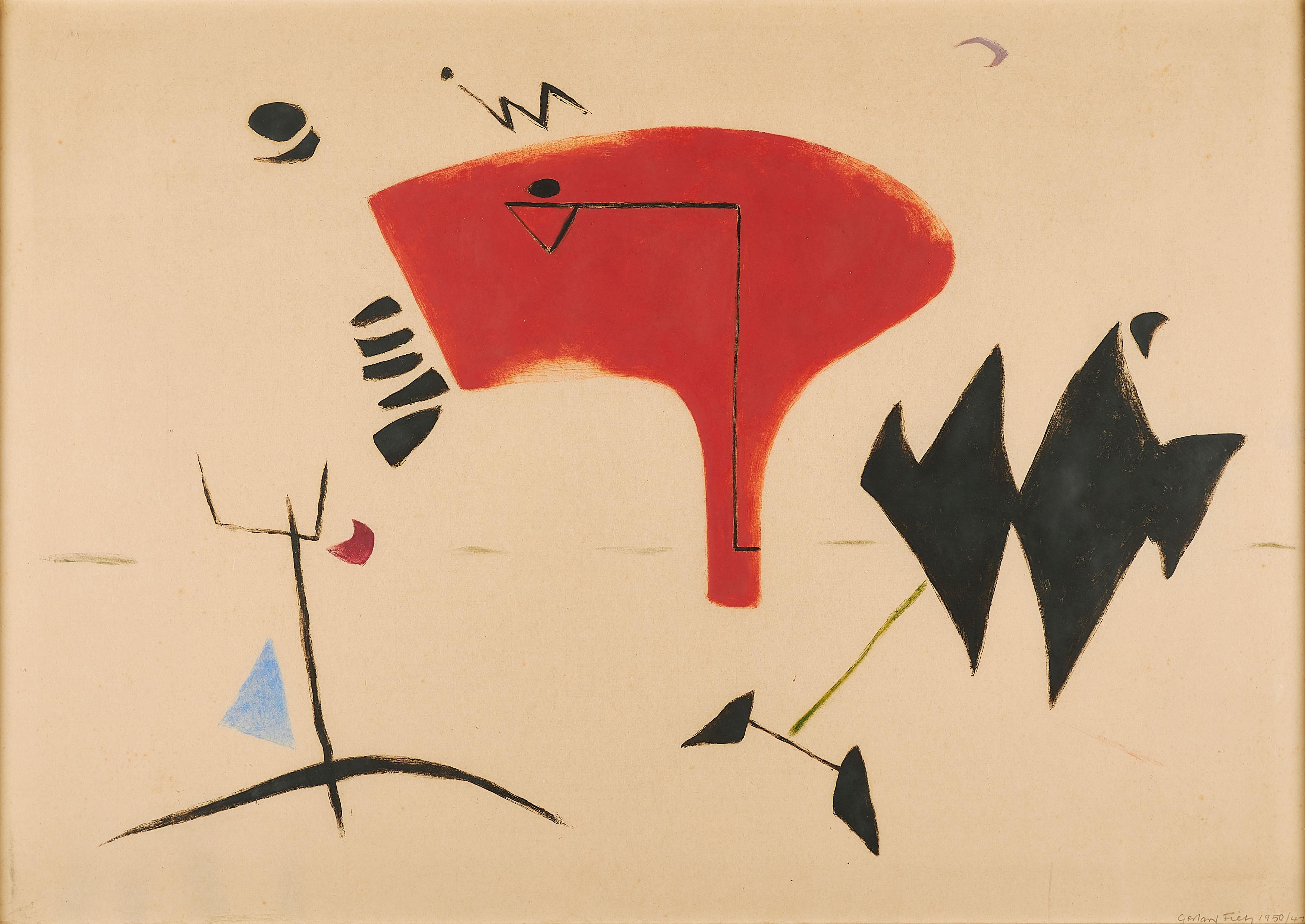 Gerhard Fietz - Ohne Titel (1950/41).