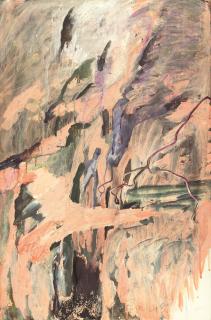 Gerhard Hoehme - „Aufsturz“ (Ätna Bild) 1981