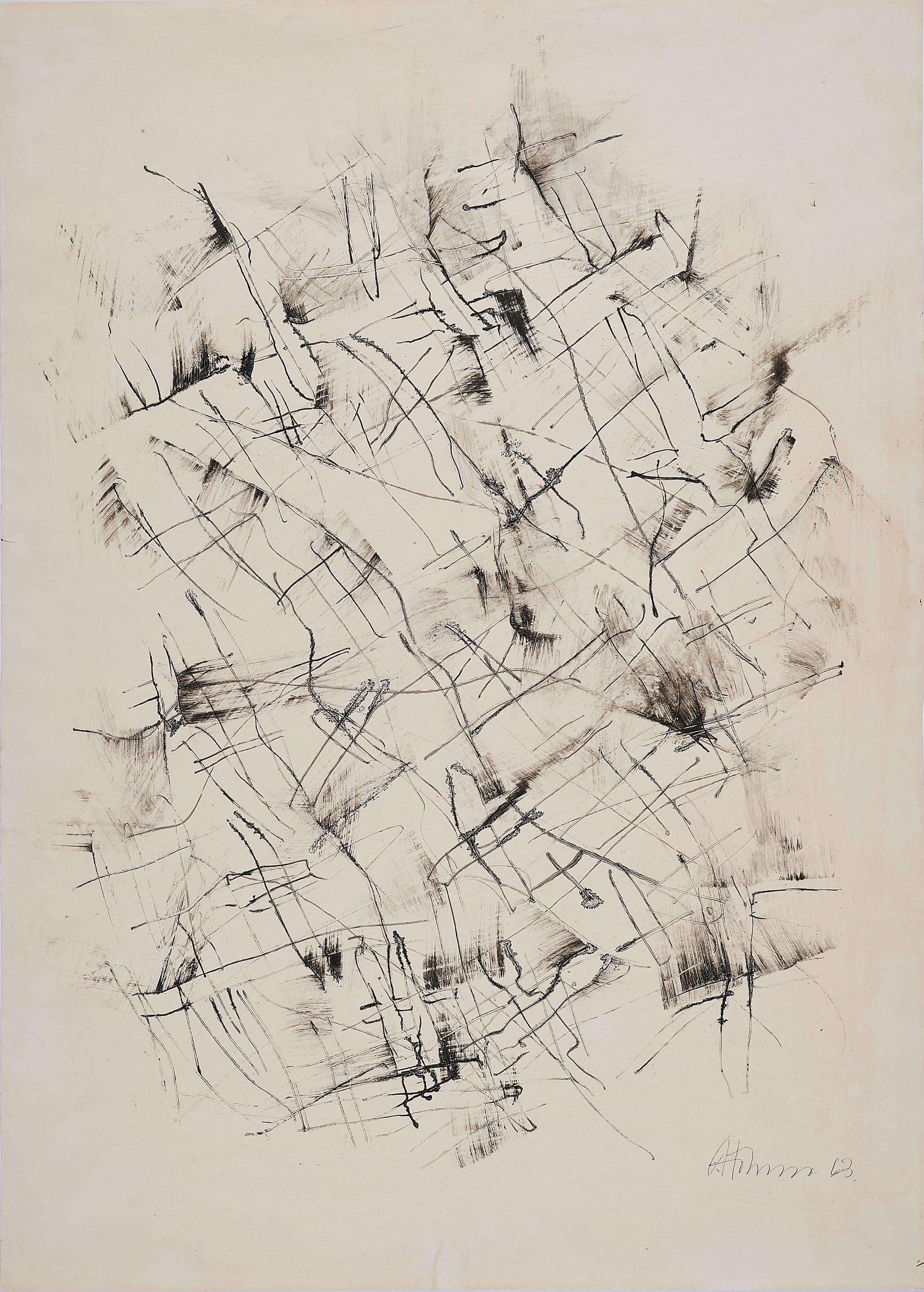 Gerhard Hoehme - Ohne Titel.