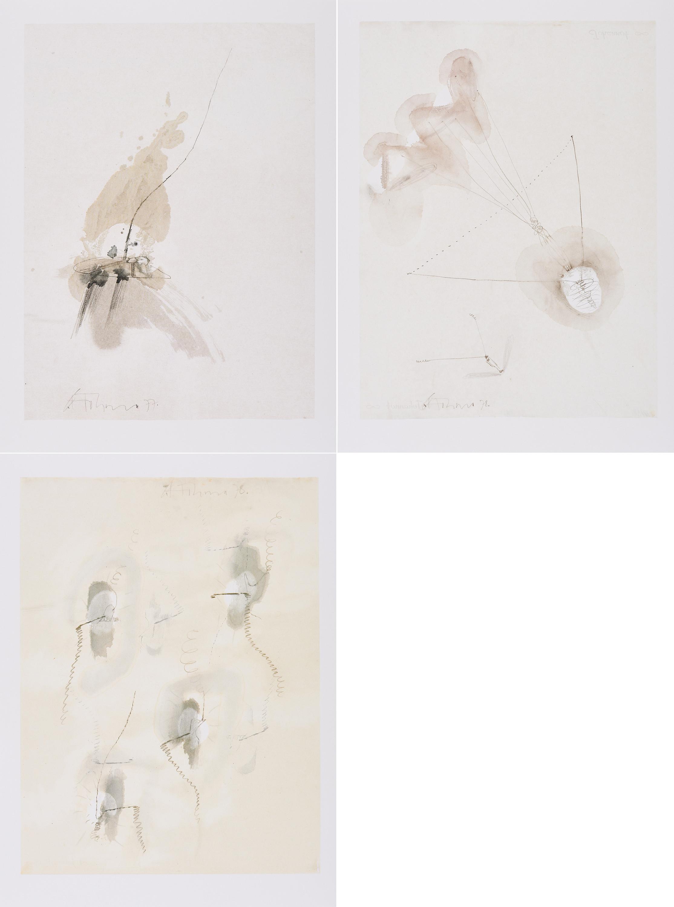 Gerhard Hoehme - Tuschspiele.