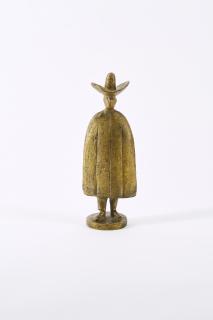 Gerhard Marcks - Indianer mit Hut und Poncho.