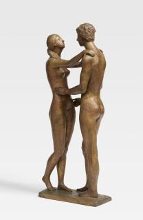 Gerhard Marcks - Liebespaar, unbekleidet