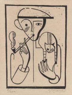 Gerhard Marcks - Raucher (Lammek H50)