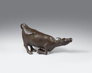 Gerhard Marcks - Sich niedertuende Kuh