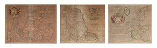 Gerhard Mercator - A set of six engraved maps depicting various parts of Scotland