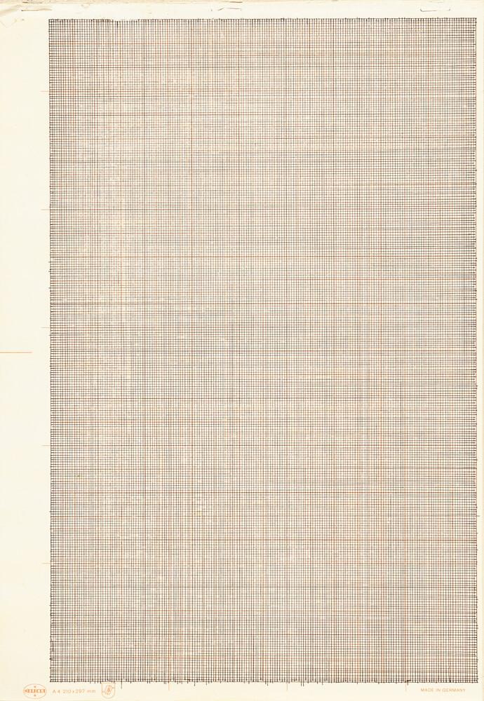 Gerhard Merz - Folge von 19 Bll.: Ohne Titel