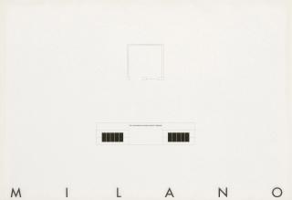 Gerhard Merz - Progetto mostra Milano (Project Exhibition Milan)