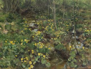 Gerhard Munthe - Norwegian marigolds