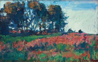Gerhard Nordström - Flowering poppys